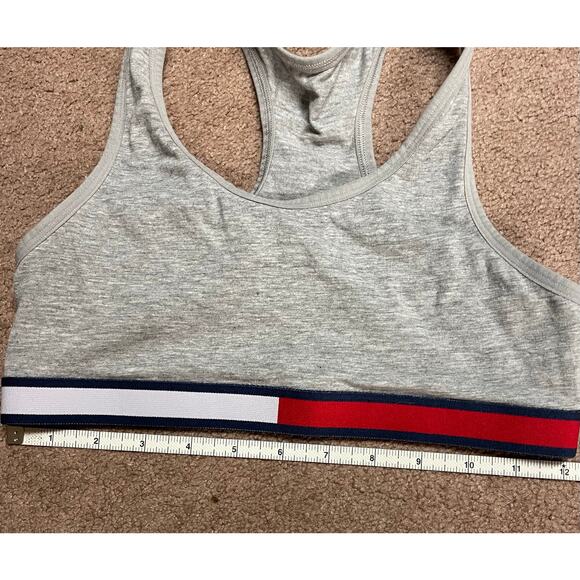 Tommy Hilfiger XL 16 sports bra red white blue gray girls teen‎ - Picture 4 of 4